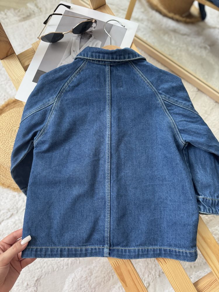 Джинсівка /джинсовий піджак zara