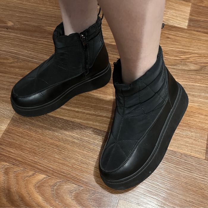 Зимові низькі черевики