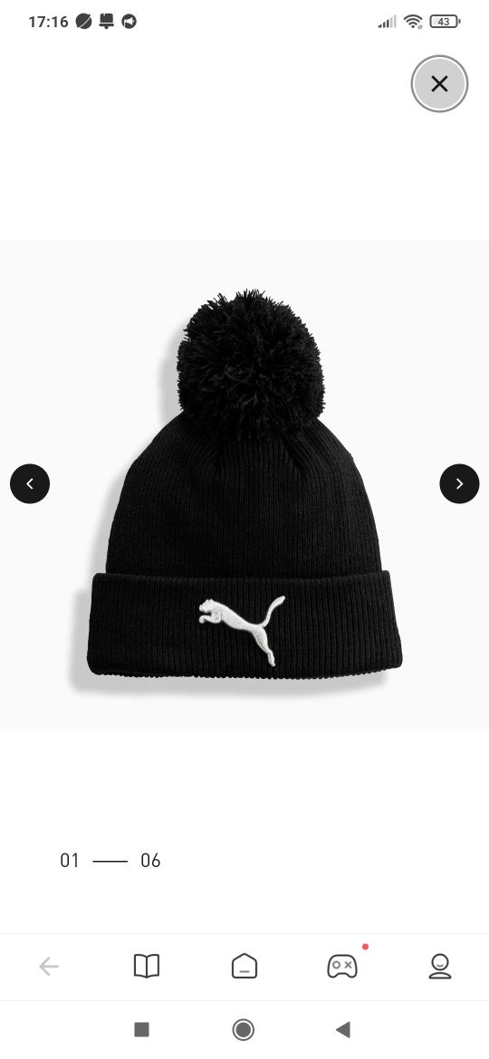 Продам нову оригінальну шапку Puma