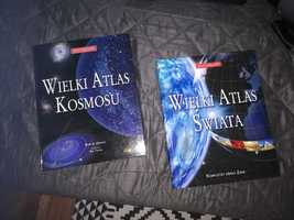 Ilustrowane: Wielki atlas kosmosu + Wielki atlas świata Buchmann