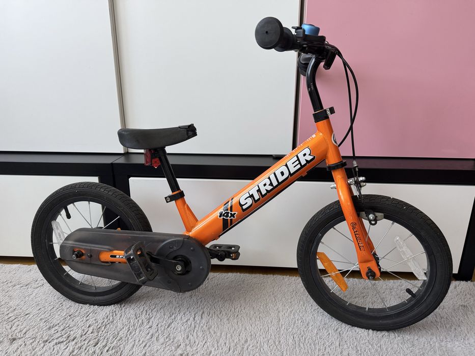 Rower biegowy Strider + zestaw z pedalami