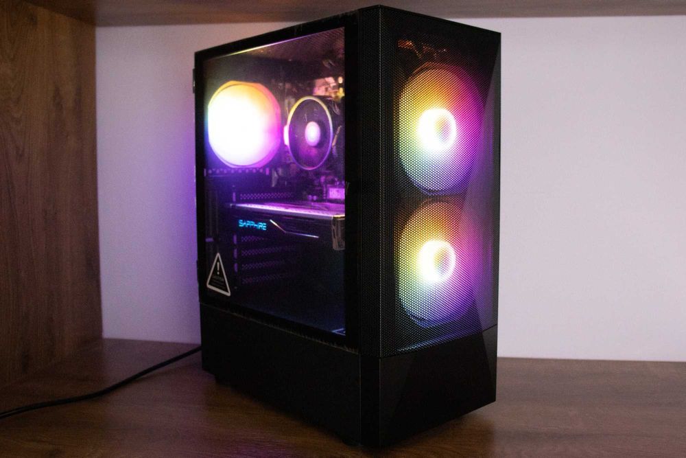 Komputer Gamingowy Ryzen 5 2600 RX 480 16GB RAM **DOWÓZ**