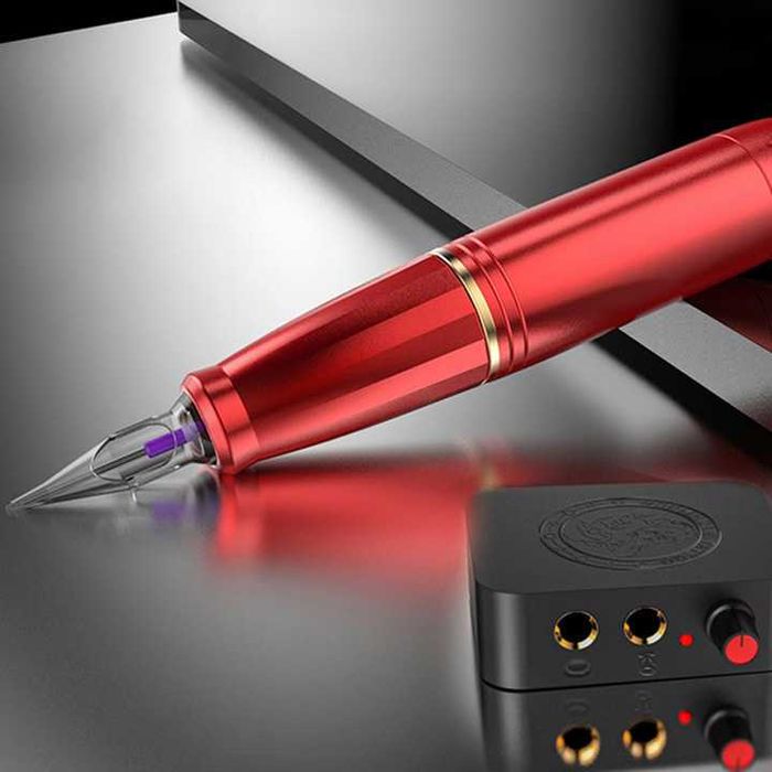 OGROMNY ZESTAW XXL Nowa Maszynka Do Tatuażu Gotowa Do Użycia