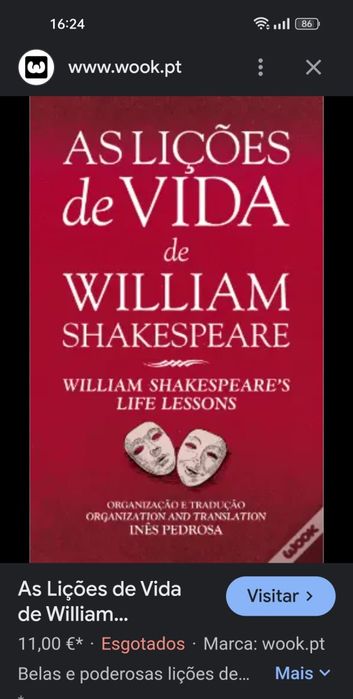 As lições de vida de William Shakespeare
