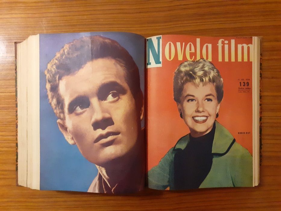 Volume encadernado de Revistas Novela Film Anos 50