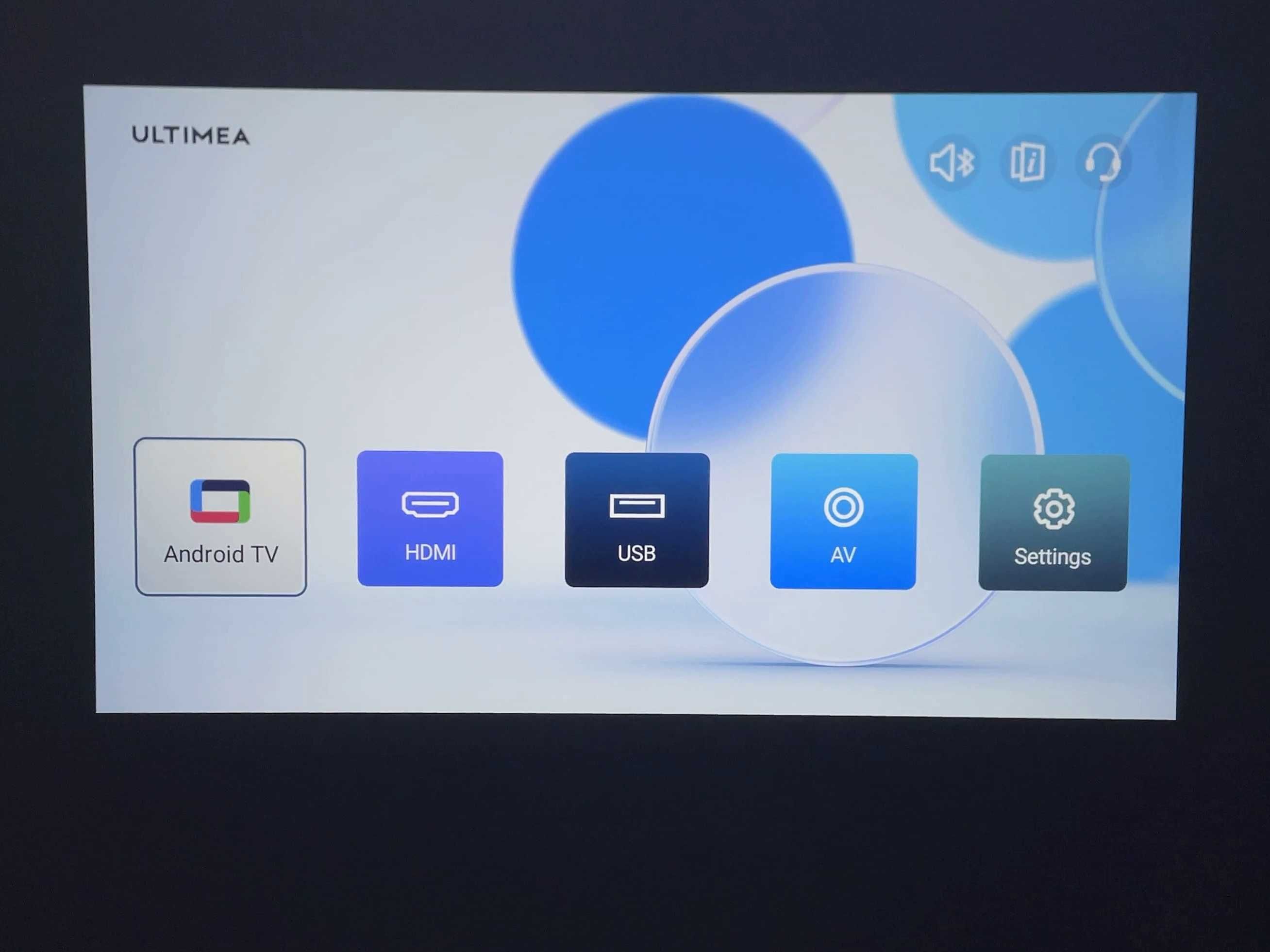 ULTIMEA Poseidon E40 Проектор 1000 ANSI Люмен, 1080P, Android TV 11.0