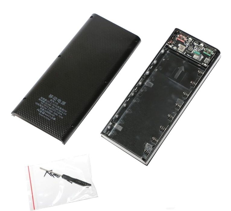 Корпус для повербанка на 4, 6, 8 АКБ 21700