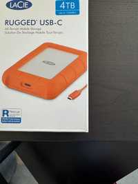 LACIE Rugged USB - C 4TB dysk zewnętrzny