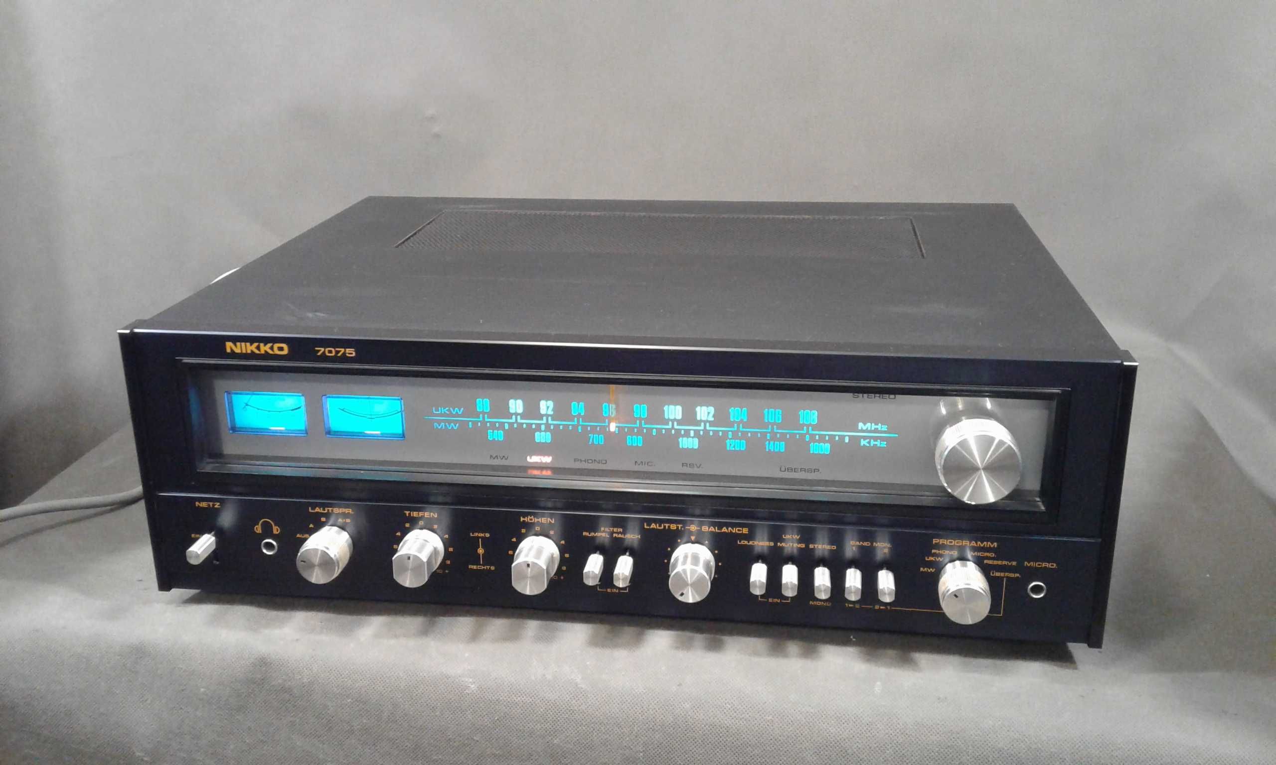 NIKKO 7075,amplituner stereo vintage