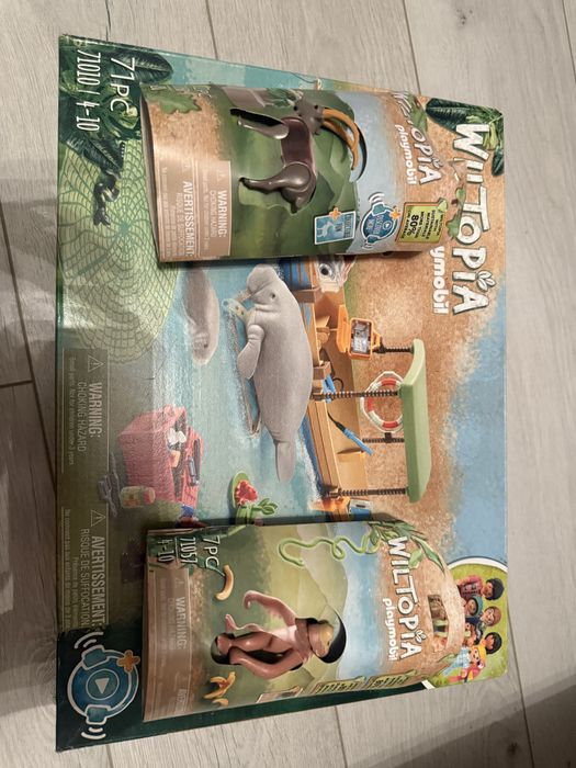 Wiltopia playmobil + 2 figurki