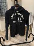Damska klasyczna rozpinana bluza z kapturem Abercrombie & Fitch XS