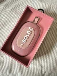 Coluna Bluetooth rosa nova fresh rebel rock bold