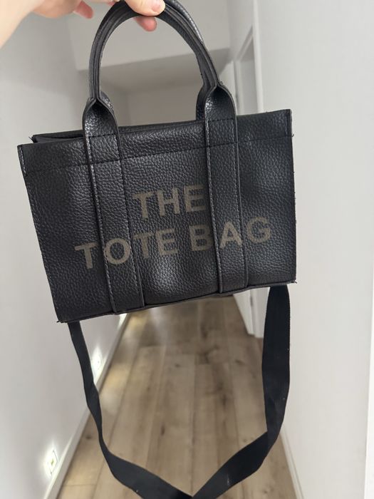 Torebka czarna The tote bag