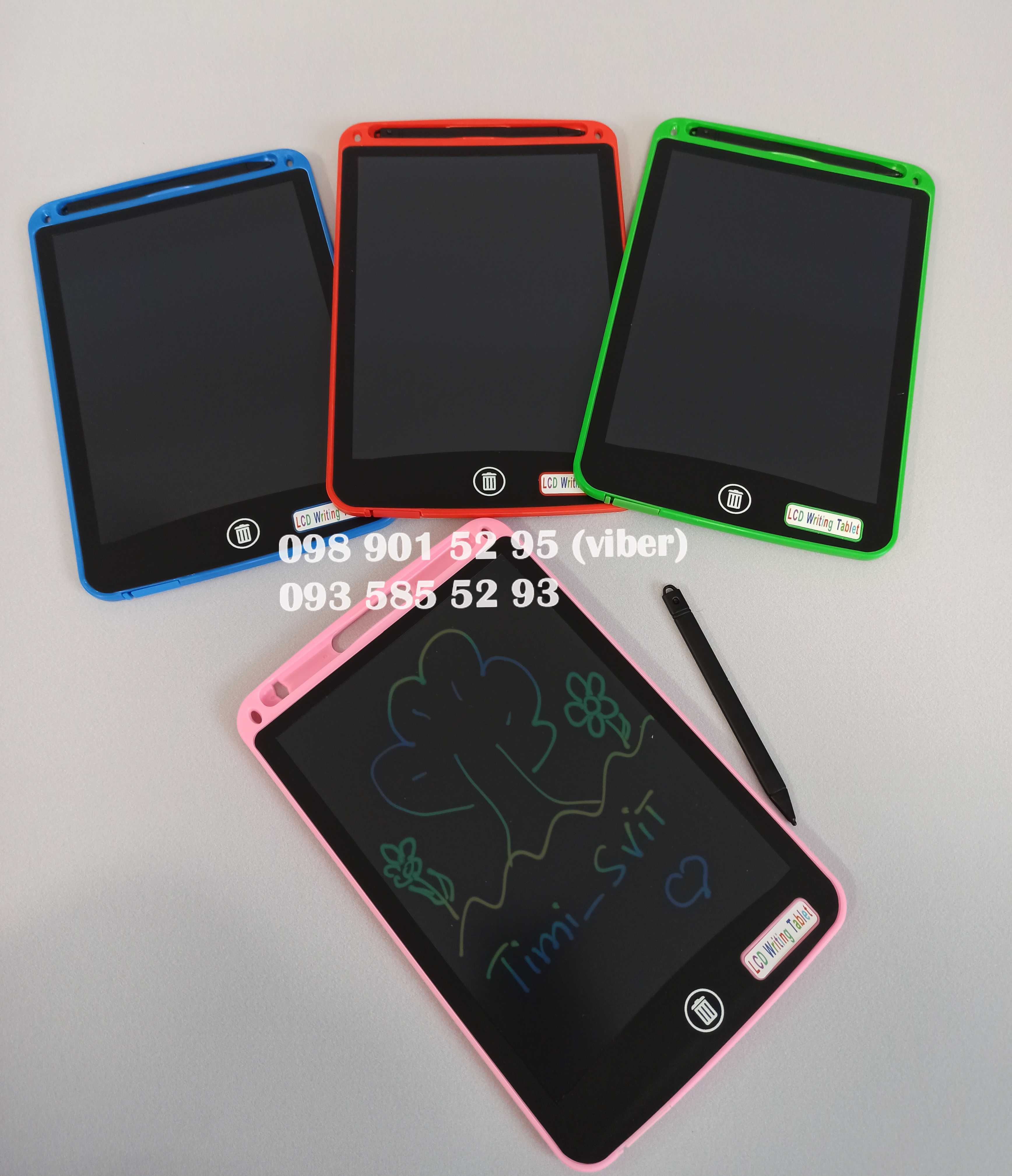 Графический планшет LCD для рисования детский 8.5" доска мольберт