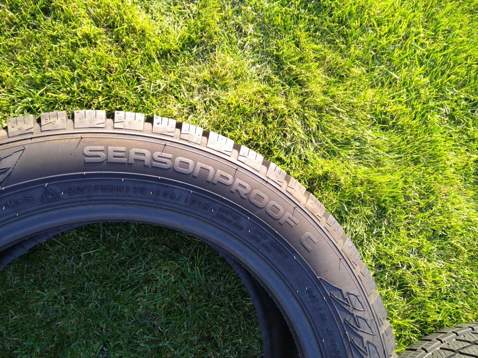 opona 225/55/17C Nokian Seasonproof C 1 sztuka 8mm 2021