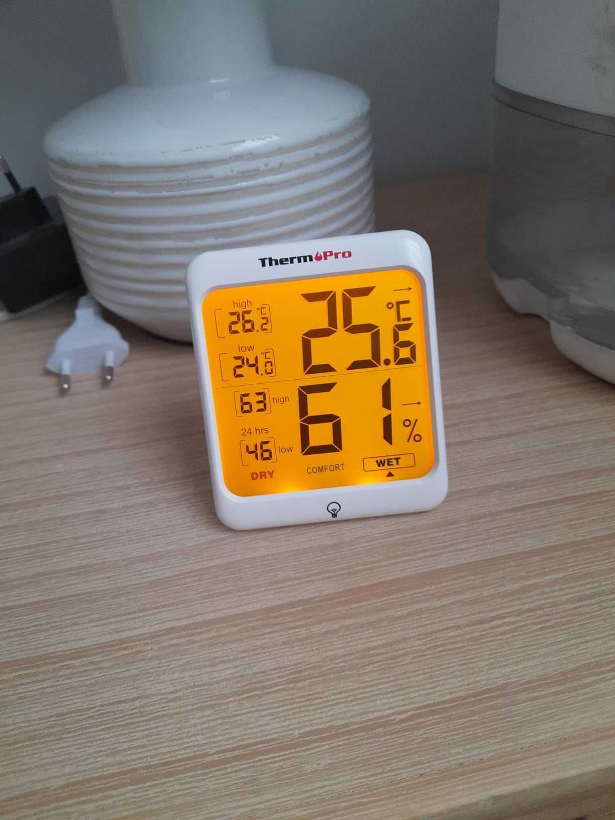 ThermoPro TP53 Termómetro e medidor de humidade digital