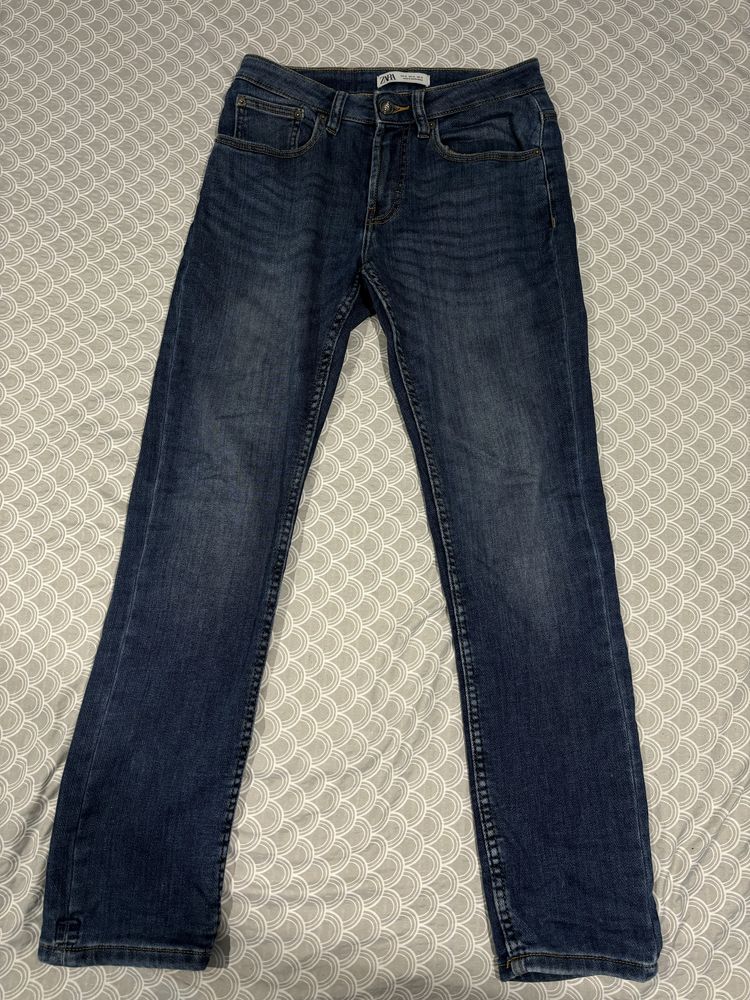 зимние джинсы zara size:38