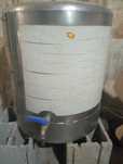 Barril em inox para vinho