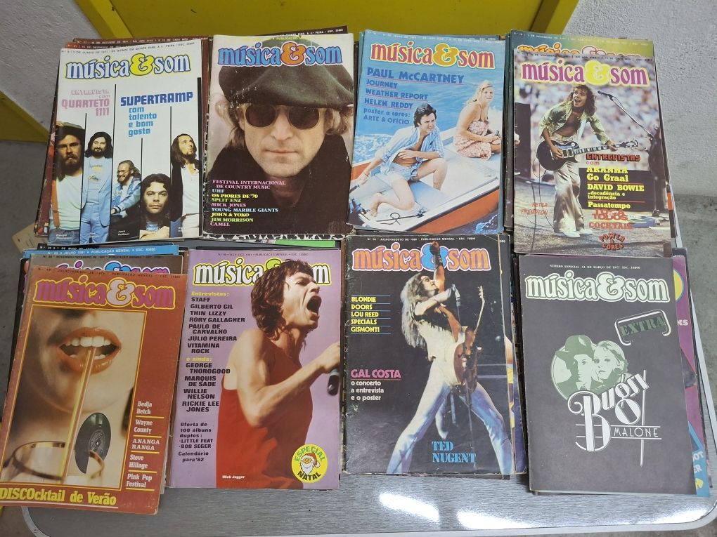Revista musica e som vintage