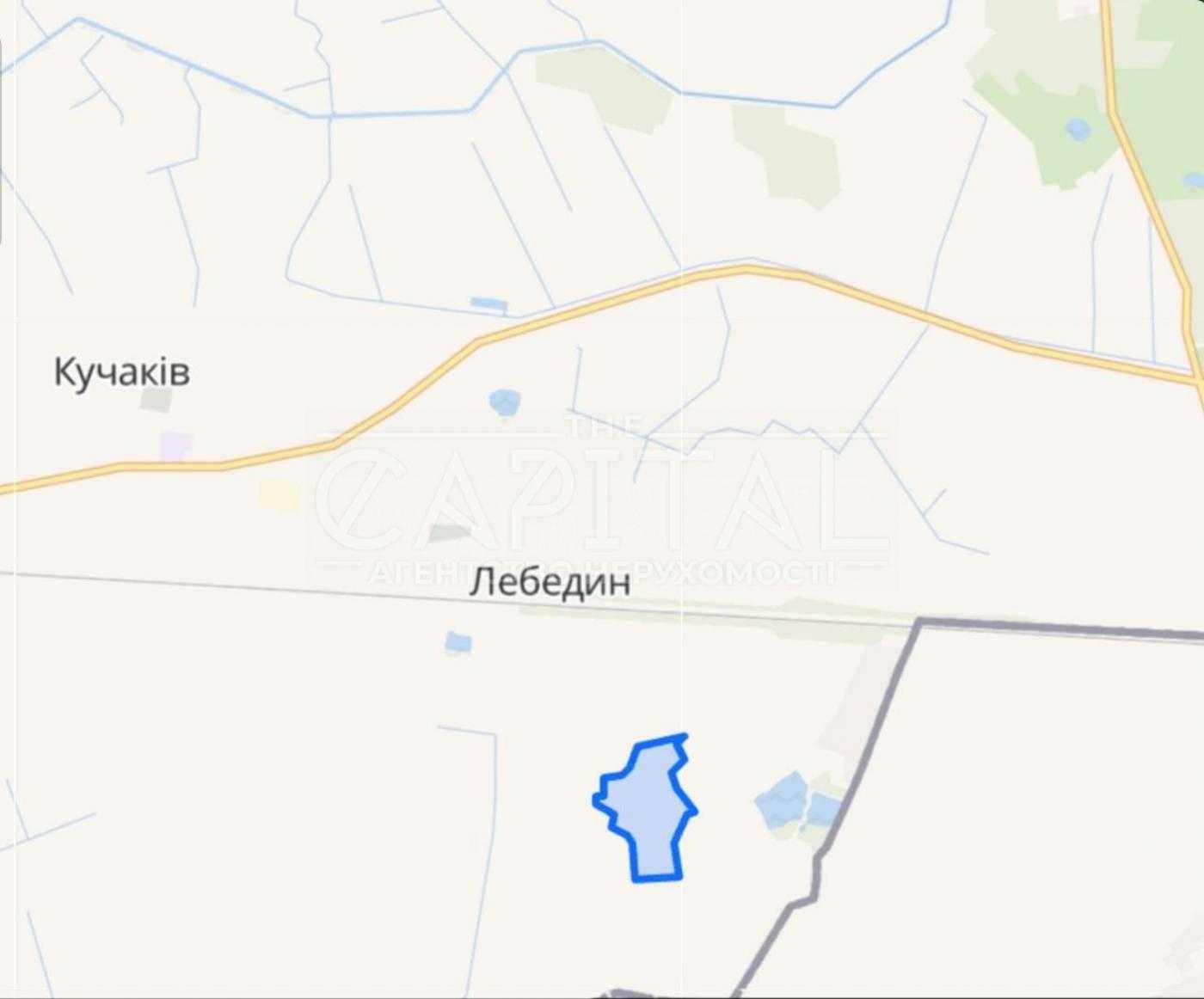Продаж 83 га земельних ділянок с/г призначення Кучаків Бориспільський