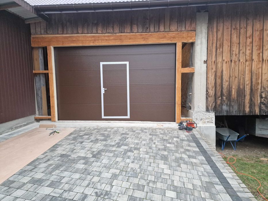 Brama garażowa brąz 3000x2250