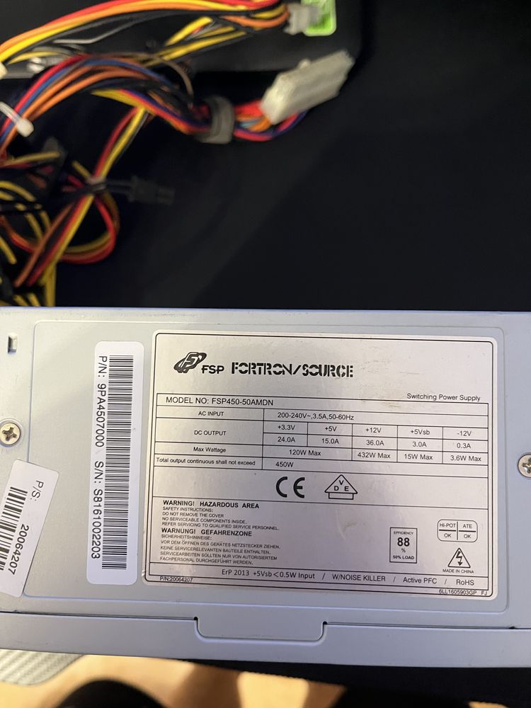 Zasilacz FSP 450 W