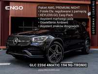 Mercedes-Benz GLC 220d 194 4MATIC, Pakiet sportowy AMG Line, PREMIUM, Night, Smartphone