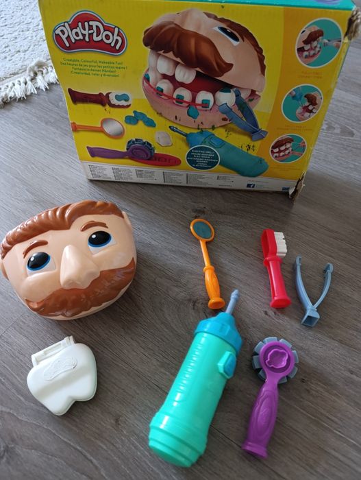 Play-doh зубастик, дантист, стоматолог