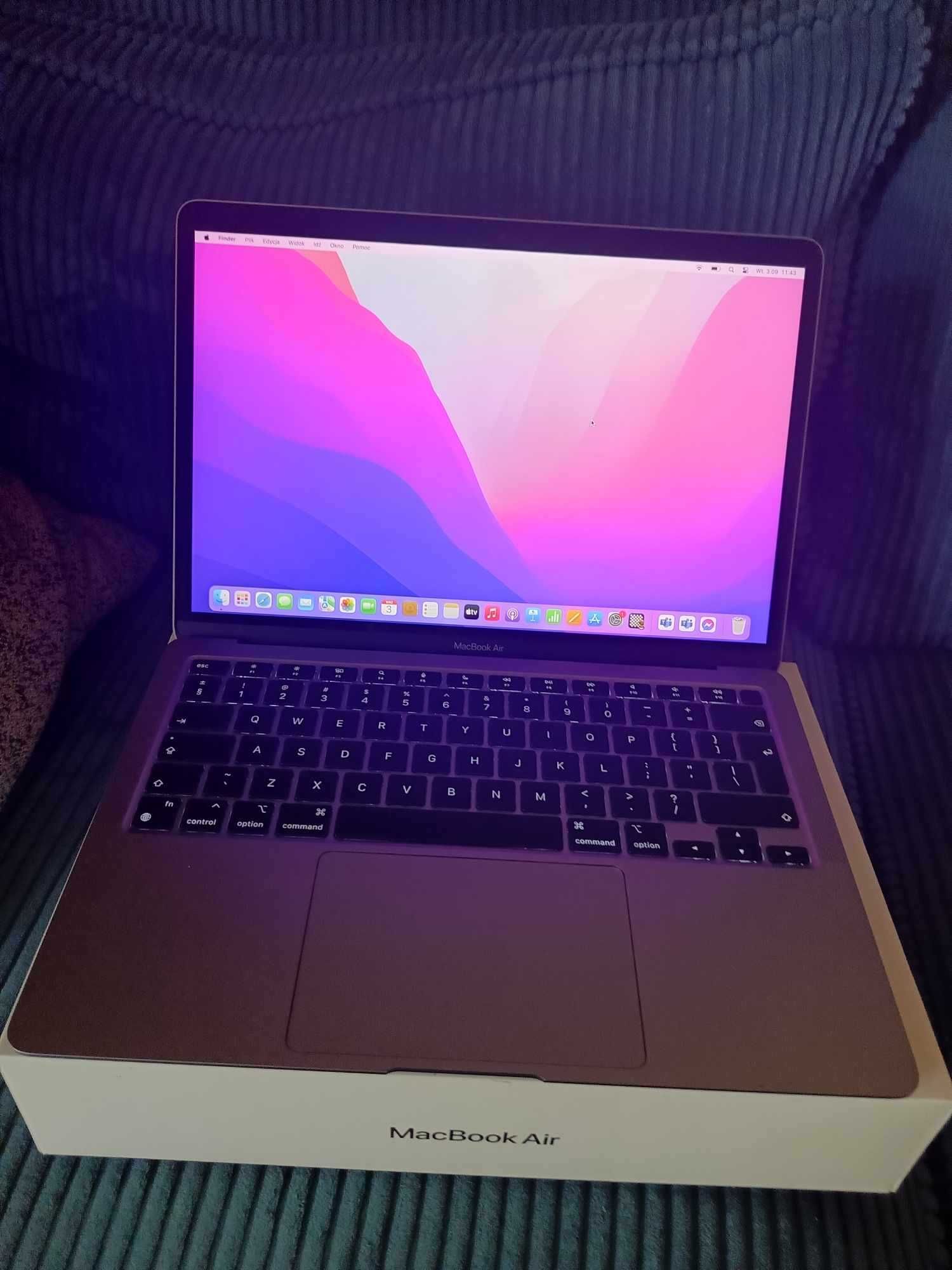 MacBook Air 2020 M1 13,3" 8/256GB Space Gray