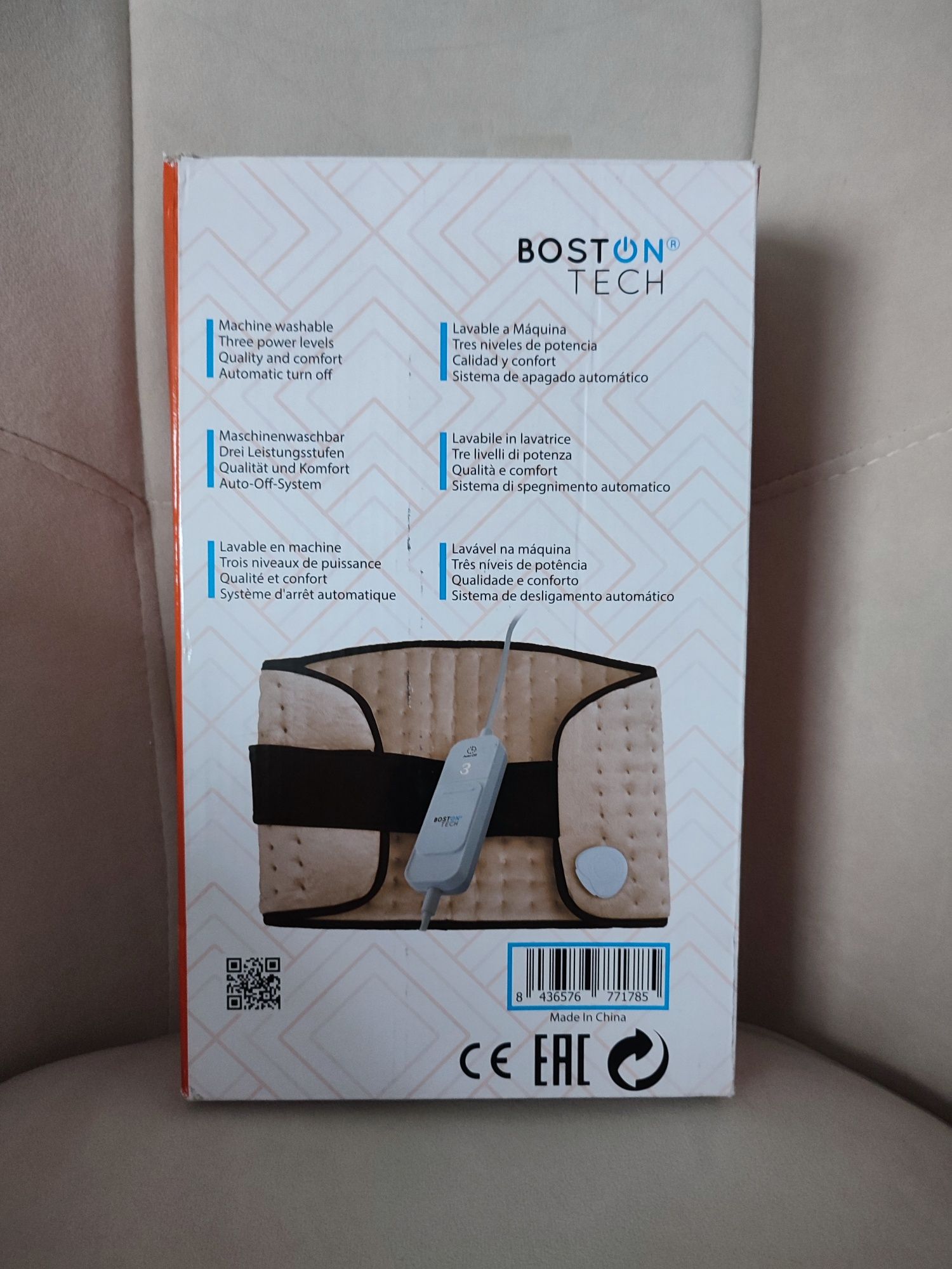 Boston Tech WE116 elektroniczna poduszka lędźwiowa