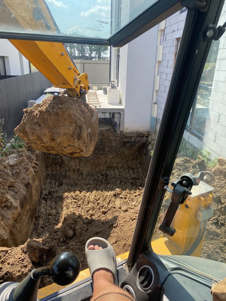 Оренда экскаватора JCB 3 CX , вивоз мусора!