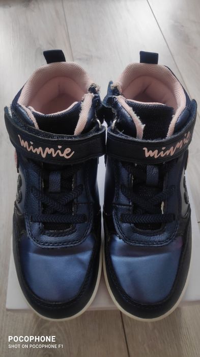 Botki COOL CLUB  MINNIE MOUSE  niebieskie 30