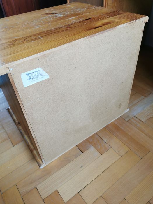 Szafka nocna drewniana sosnowa