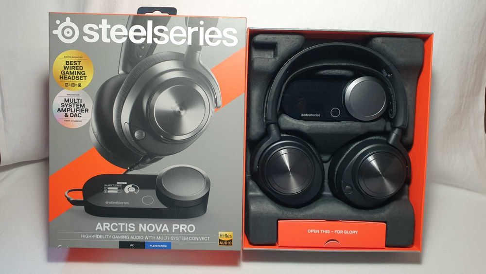 Słuchawki nauszne SteelSeries Arctis Nova Pro - NOWE.