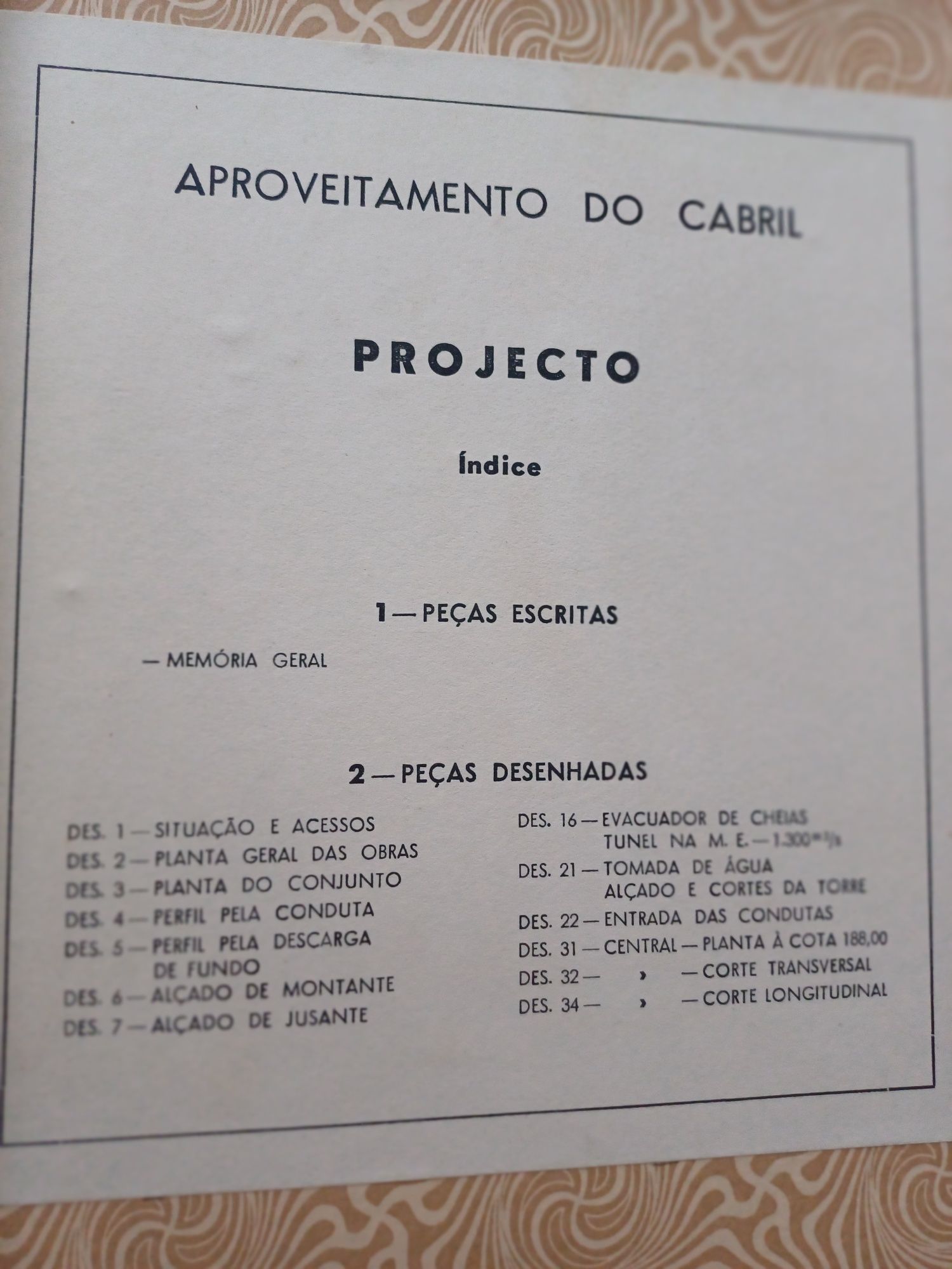 Livros de barragens e estações hidroeléctricas