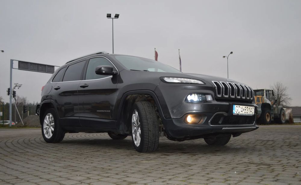 Jeep Cherokee [14570] Jeep Cherokee 2.0 D. 170 KM, napęd 4X4, kamera tył, FV 23%VAT