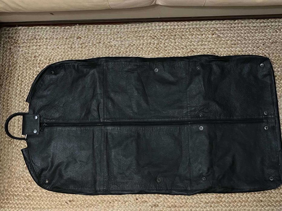 Кофр дорожный сумка чехол для одежды портплед для одежды кожаный