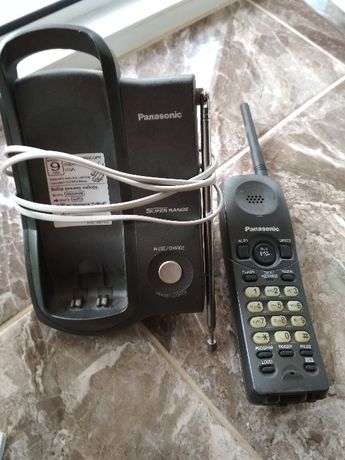 Телефон с радиотрубкой Panasonic КХ-ТС2106UA пр-во Тайланд, 12в 150mA