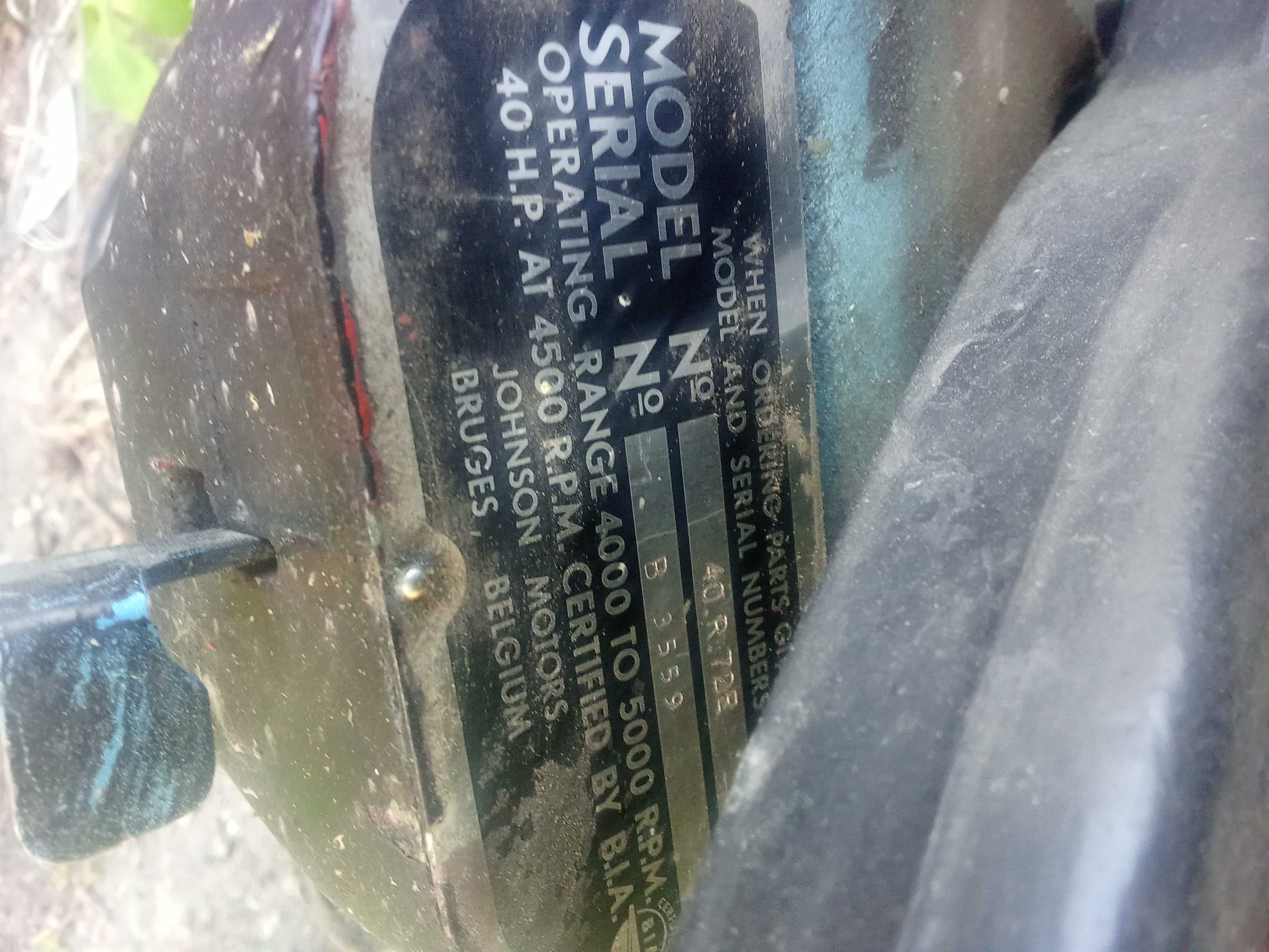 Silnik Johnson 40 hp