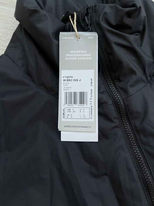 Демі! Оригінальні утепленні жіночі куртки Adidas BSC FT2570 XS,S,M