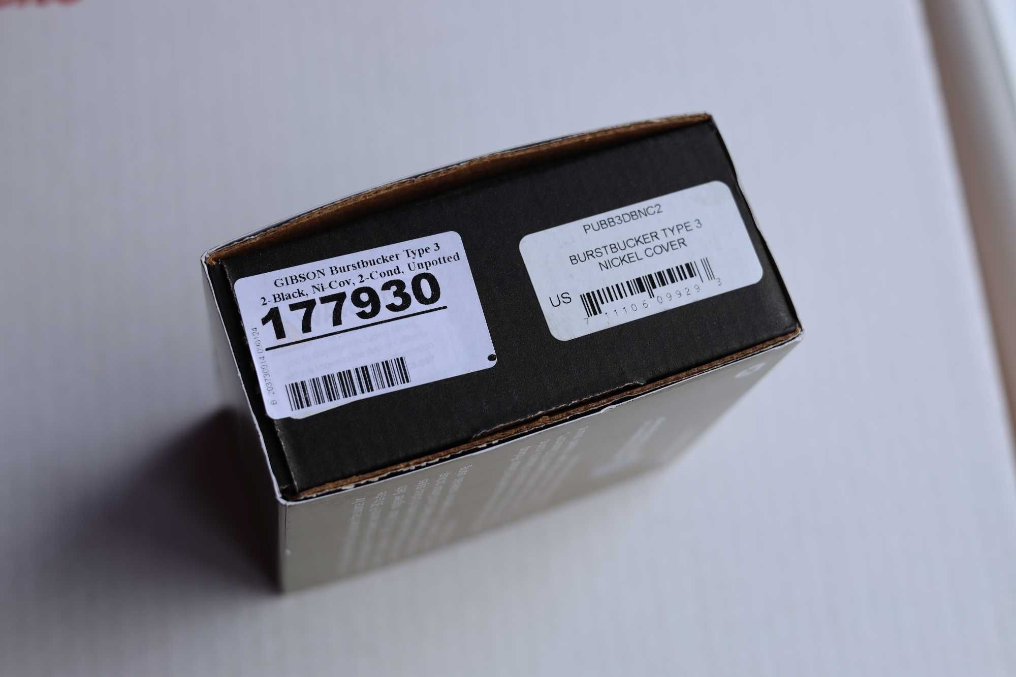 GIBSON Burstbucker 3 Nickel Cover