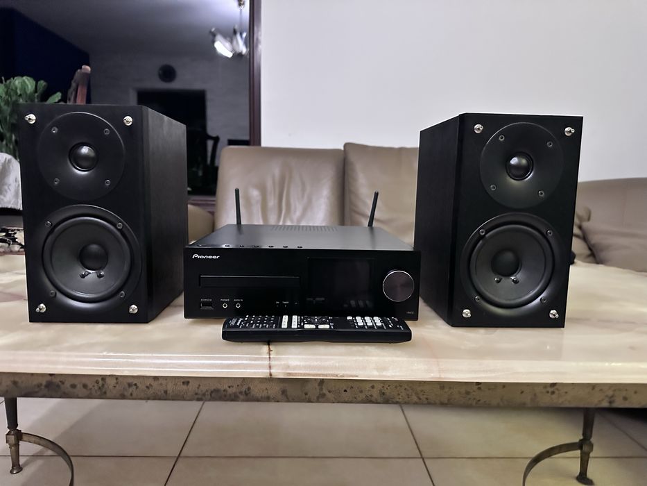 Wieża Pioneer HM72 - DAB, Wi-Fi , Bluetooth, Radio Internetowe