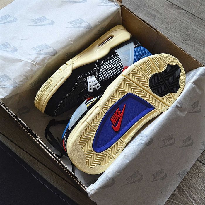 Мужские кроссовки Nike Union LA x Air Jordan 4 Retro SP ''Off Noir''