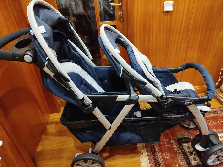 carrinho Chicco duplo