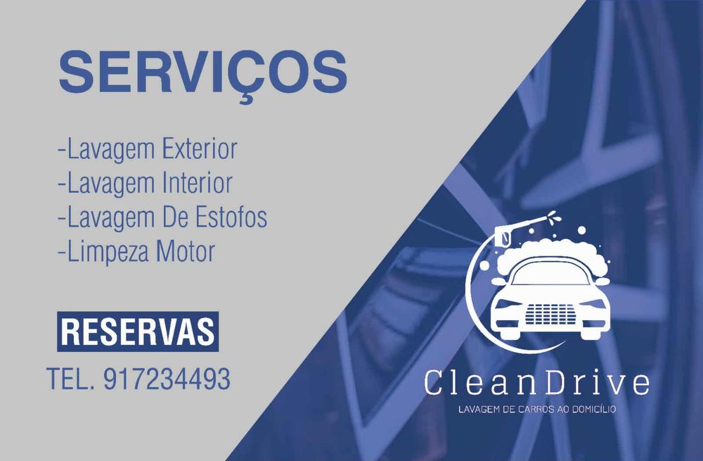 LAVAGEM DE CARROS AO DOMICILIO