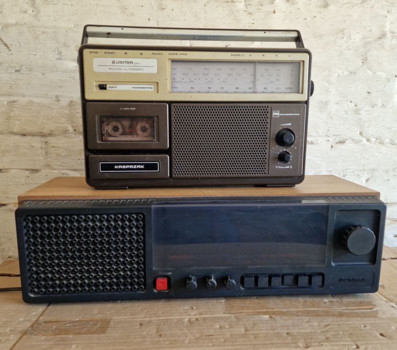 Radiomagnetofon PRL UNITRA Kasprzak RM 222,Radio Tarabant 2,Dorota
