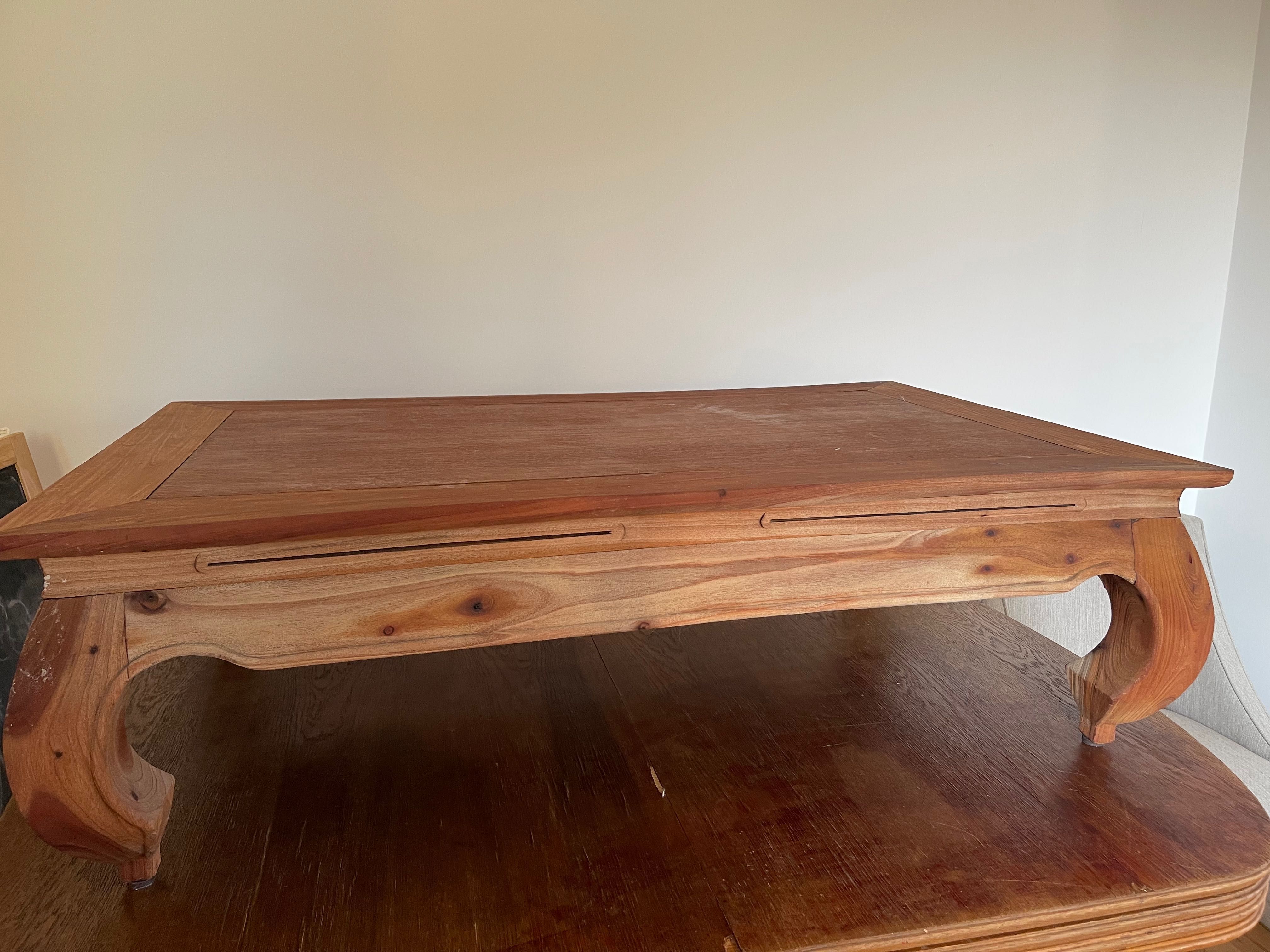 Ława stół drewno tekowe
