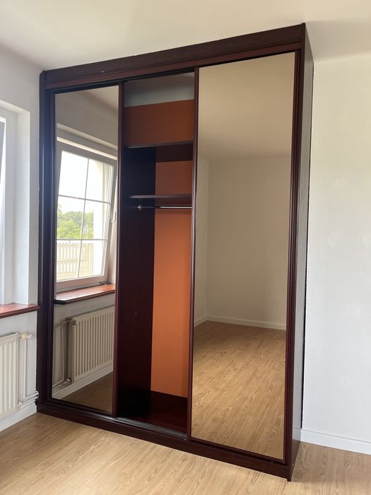 Szafa wnękowa przesuwna lustra lustro garderoba szafy