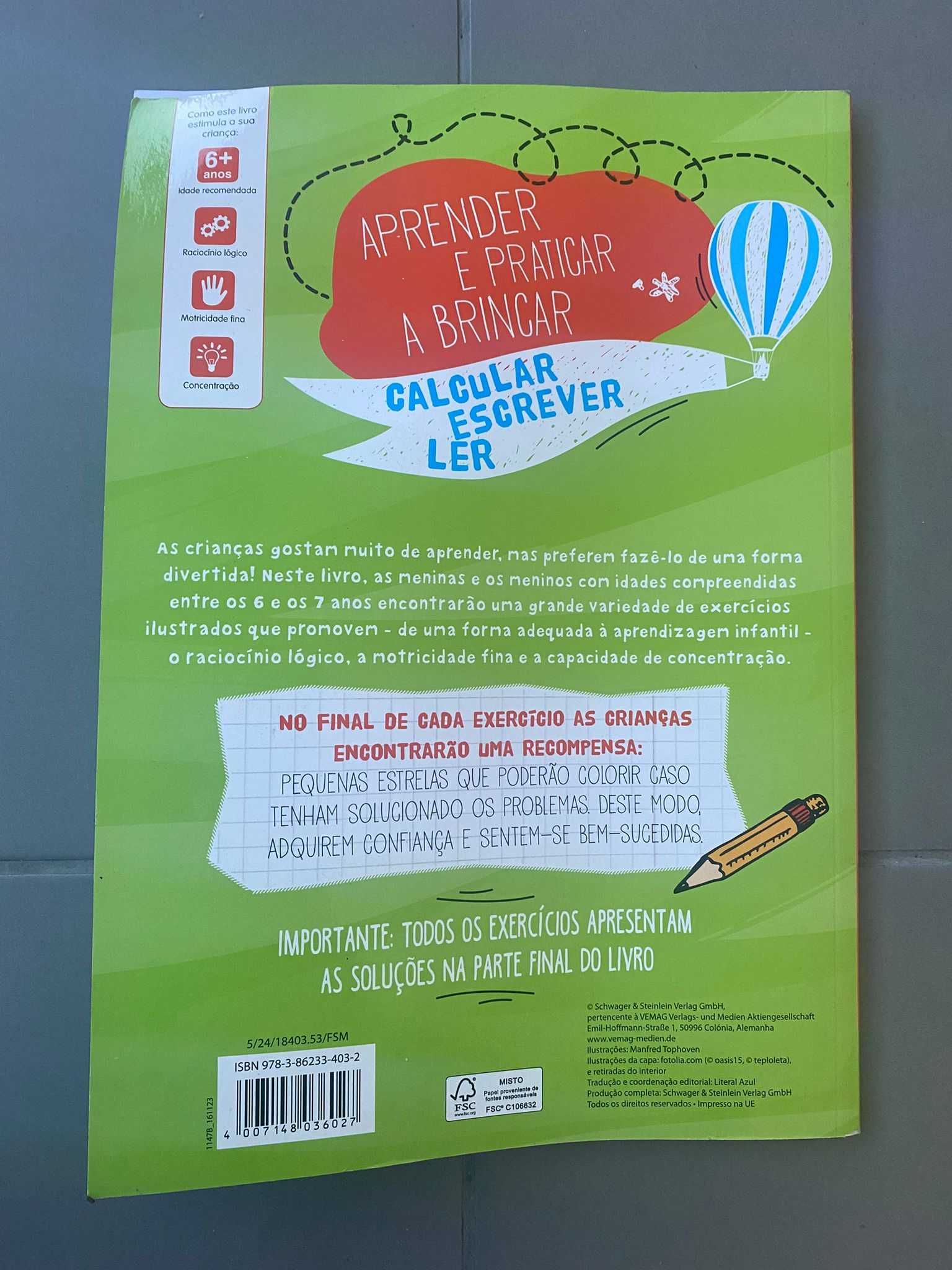 Livros de Atividades Pedagógicas