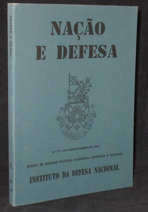 Livro Nação e Defesa Revista 72 OUT - DEZ 1994